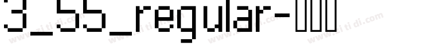 3_55_regular字体转换