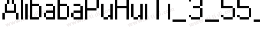 AlibabaPuHuiTi_3_55_字体转换