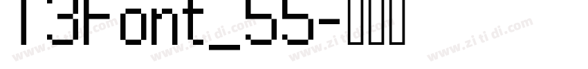 T3Font_55字体转换