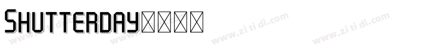 Shutterday字体转换