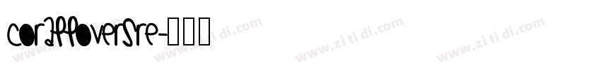 CoralLoversRe字体转换