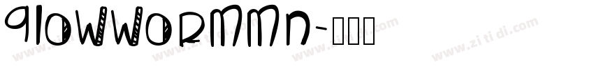 GlowwormMN字体转换