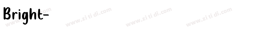 Bright字体转换