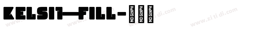 kelsi1—fill字体转换