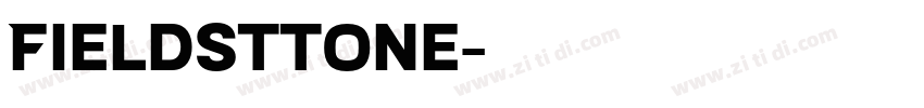Fieldsttone字体转换