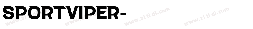 SPORTVIPER字体转换