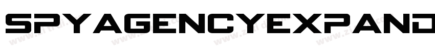 SpyAgencyExpandedIta字体转换