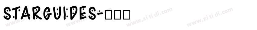 STARGUIDES字体转换