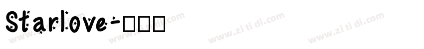 Starlove字体转换