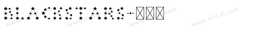 BlackStars字体转换