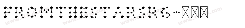 FromtheStarsRg字体转换