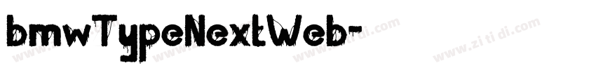 bmwTypeNextWeb字体转换