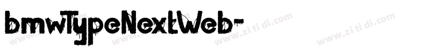 bmwTypeNextWeb字体转换