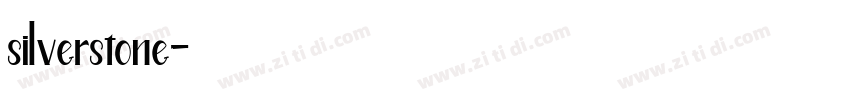 silverstone字体转换