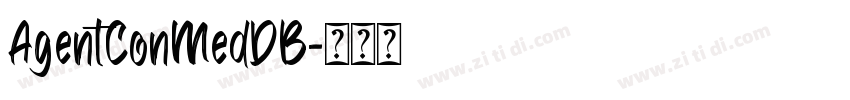AgentConMedDB字体转换