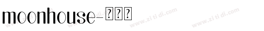 moonhouse字体转换