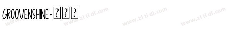 GroovenShine字体转换