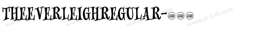 TheEverleighRegular字体转换
