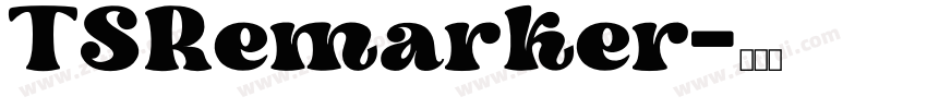 TSRemarker字体转换