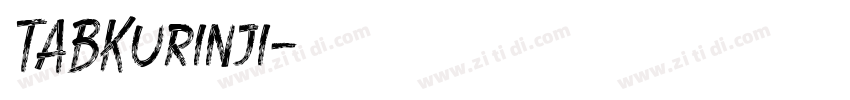 TABKurinji字体转换