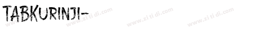 TABKurinji字体转换