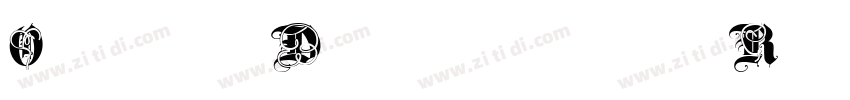 OraculDecorativeRegu字体转换