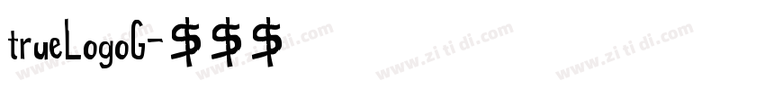 trueLogoG字体转换