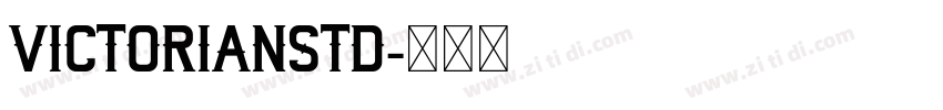 VictorianStd字体转换