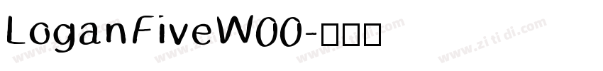 LoganFiveW00字体转换