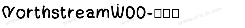 NorthstreamW00字体转换