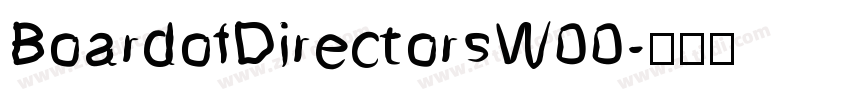 BoardofDirectorsW00字体转换