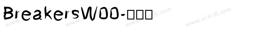 BreakersW00字体转换