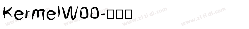 KermelW00字体转换