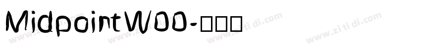 MidpointW00字体转换