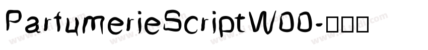 ParfumerieScriptW00字体转换