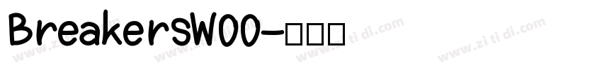 BreakersW00字体转换