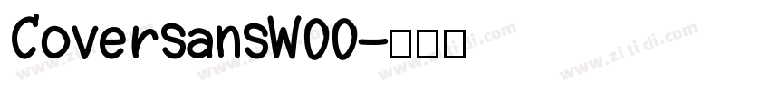 CoversansW00字体转换