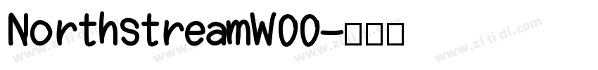 NorthstreamW00字体转换