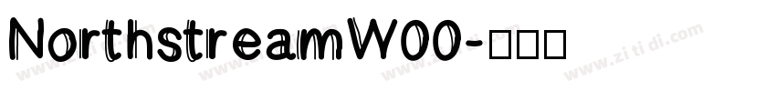 NorthstreamW00字体转换