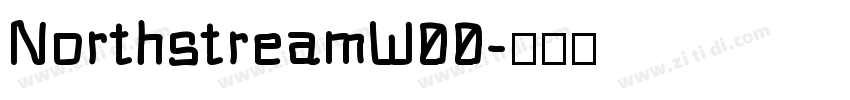 NorthstreamW00字体转换