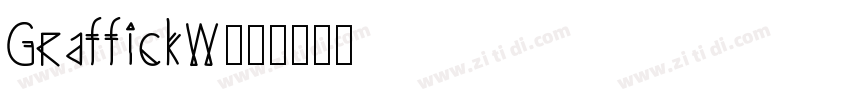 GraffickW00字体转换