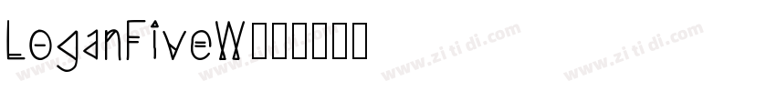 LoganFiveW00字体转换