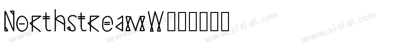 NorthstreamW00字体转换