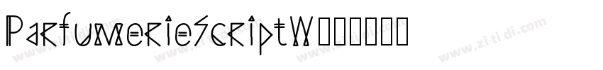ParfumerieScriptW00字体转换