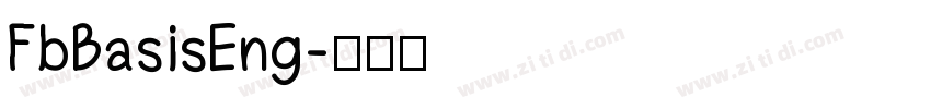 FbBasisEng字体转换