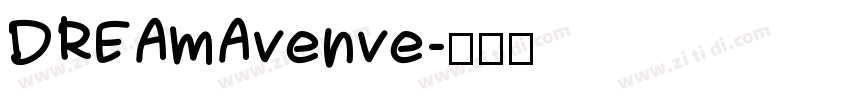 DREAmAvenve字体转换