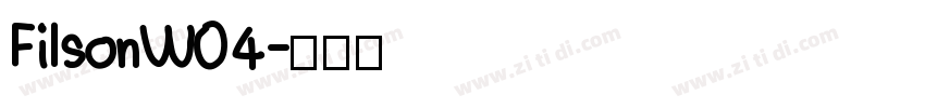 FilsonW04字体转换