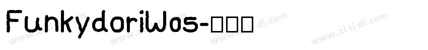 FunkydoriW05字体转换
