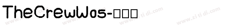 TheCrewW05字体转换