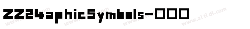 ZZ24aphicSymbols字体转换